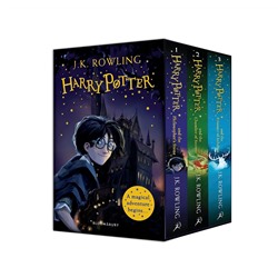 Комплект из 3 книг в мягкой обложке "Harry Potter 1-3 Box Set: A Magical"