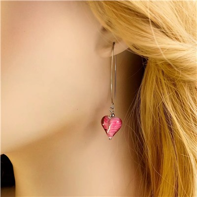 Серьги из муранского стекла SWEETHEART LC3436