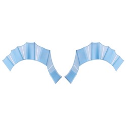 Перепонки для плавания ONLYTOP, р. S, цвет голубой