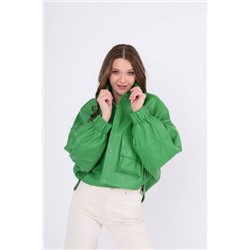 Куртка  InterFino артикул 105-2022 зеленый