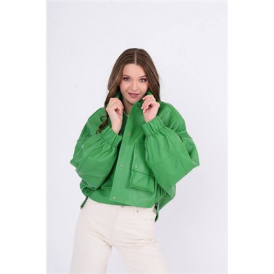 Куртка  InterFino артикул 105-2022 зеленый