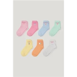 Multipack of 7 - days of the week - socks with motif