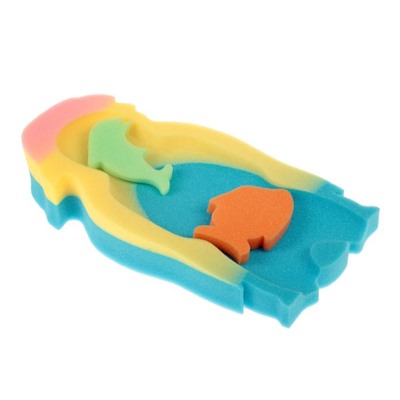 Поролоновый матрас для ванны Tega Mini, маленький, разноцветный, МИКС