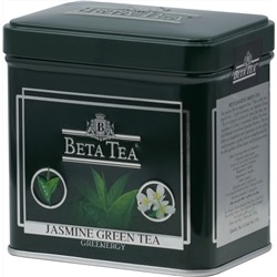 BETA TEA. Jasmine green tea 100 гр. жест.банка