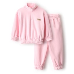 Костюм детский (толстовка, брюки) MINAKU цвет розовый, рост 68-74