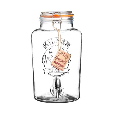 Диспенсер для напитков Kilner Clip Top, 5 л