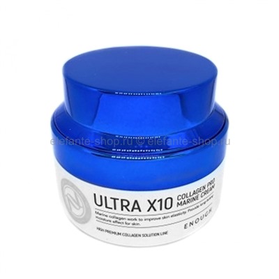 Крем для лица с 24К золотом Enough Ultra X10 Collagen Pro Marine Cream, 50 мл (125)