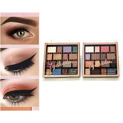 Тени для век Dodo Girl NUDE Eyeshadow 16 цветов (ряд 2шт)