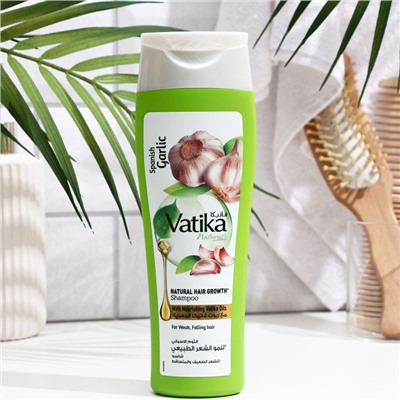 Шампунь для волос Dabur VATIKA GARLIC для ломких и выпадающих волос, 200 мл