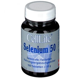 Cell-life (Целл-лайф) Selenium 50 µg Tabletten 100 шт