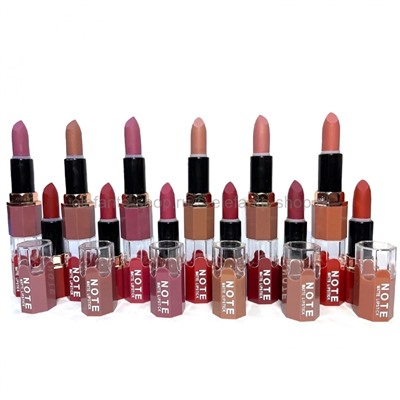 Набор матовых помад NOTE Matte Lipstick 12 штук 60308 (125)