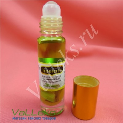 Натуральные масляные бальзамы ингаляторы с эфирными маслами лекарственных растений ThaiStar Liquid Oil Balm