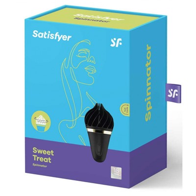 Мини вибромассажер Satisfyer "Layons Sweet Temptation" черный