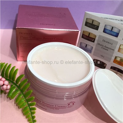 Крем для лица со свиным коллагеном Deoproce Piggy Collagen Bounce Cream 100g (51)