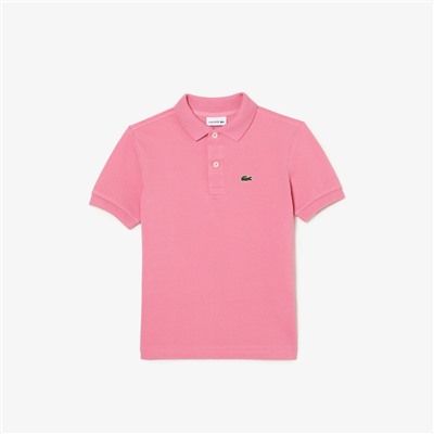 Regular Fit Lacoste-Kinder-Polo aus Petit Piqué