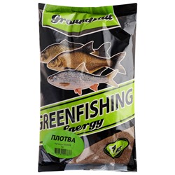 Прикормка Greenfishing Energy, плотва, 1 кг