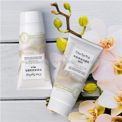 Пенка для умывания One Spring Milk Cleanser, 168 мл