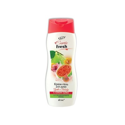 Крем-гель для душа Гуава и Гибискус Exotic Fresh Витэкс, 500 мл