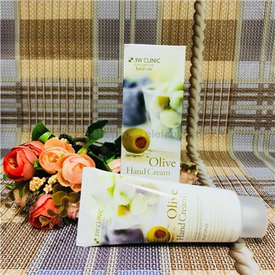 Крем для рук 3W Clinic Olive Hand Cream (125)