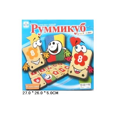 Наст. игра "Домино" Руммикуб арт.076