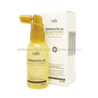 Тоник для кожи головы Lador Dermatical Scalp Tonic 50ml (51)