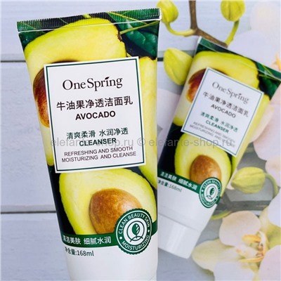 Пенка для умывания One Spring Avocado Cleanser, 168 мл