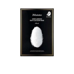 JMsolution Water Luminous Silky Cocoon Mask Black Маска с протеинами шелка