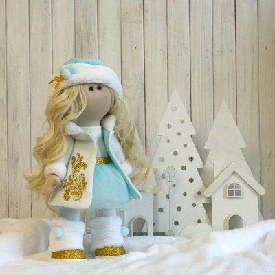 Набор для создания текстильной куклы Снегурочки ТМ Сама сшила Кл-041К