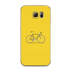 Силиконовый чехол Хобби велосипед 1 на Samsung Galaxy S6 edge