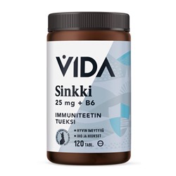 Цинк Vida 25 мг 120 табл