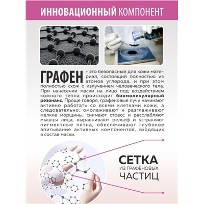 Тканевая маска для лица с иновационным компанентом Графен