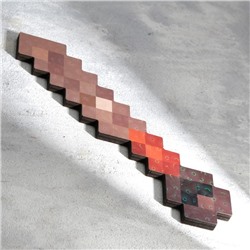Сувенир деревянный "Нож", 20 см, пиксельный