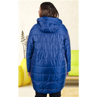 Пальто женское комбинированное 252145, размер 50-52