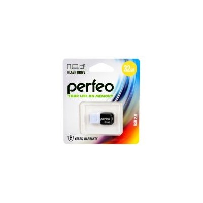 32Gb Perfeo M02 White USB 2.0 (PF-M02W032)