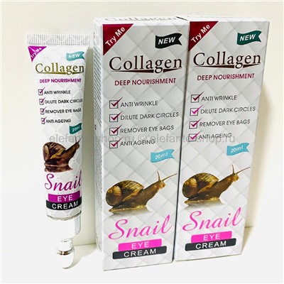 Крем для кожи вокруг глаз Snail Collagen Deep Nourishment