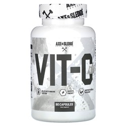 Axe & Sledge Supplements Basics, Vit-C, 1,000 mg, 90 Capsules