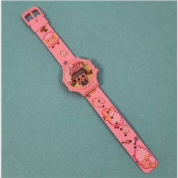 Детские часы, розовые, Ч13459, арт.126.181