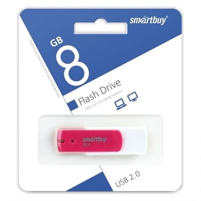 8Gb SmartBuy Diamond Pink USB2.0 (SB8GBDP)