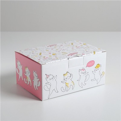 Упаковка подарочная, Коробка‒пенал «Танцуй!», 22 х 15 х 10 см