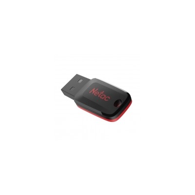 8Gb Netac U197 mini Black/Red USB 2.0 (NT03U197N-008G-20BK)