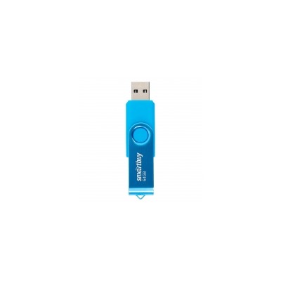 64Gb Smartbuy Twist Blue USB2.0 (SB064GB2TWB)
