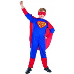 костюм супермена размер 3-4 с плащом