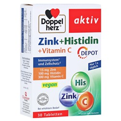 Doppelherz (Доппельхерц) aktiv Zink + Histidin + Vitamin C 30 шт