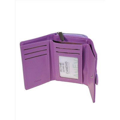 Женское портмоне из искусственной кожи, цвет фиолетовый