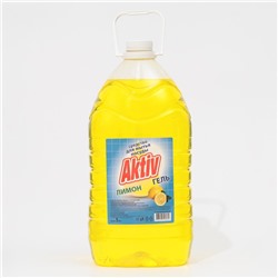 Гель для мытья посуды AKTIV "Лимон"  5 л