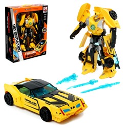 Робот «Автобот», трансформируется, цвет жёлтый, уценка