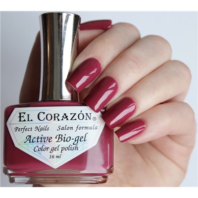 El Corazon 423/ 318 active Bio-gel  Cream приглушённый малиновый