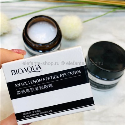 Крем вокруг глаз с пептидом BIOAQUA Snake Venom Peptide Eye Cream