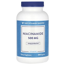 The Vitamin Shoppe Ниацинамид, 500 мг, 300 капсул