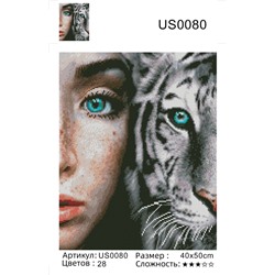 Мозаика 40*50 US, US-0080